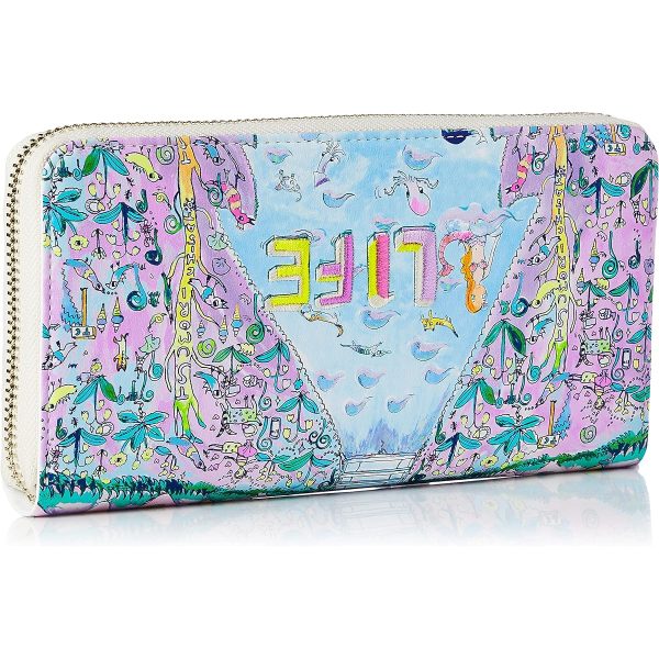 Tsumori Chisato Long Wallet Bundle Holder Colorful Life Women s on Sale - Image 2