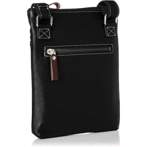 Bianco Vertical Pochette 38013 Made in Japan Cowhide Vertical Pochette Shoulder Crossbody Made in Japan Genuine Leather Elegant Travel Daily Black Orange Oak Beige Gray Green Blue Color Variations Unisex on Sale - Image 2
