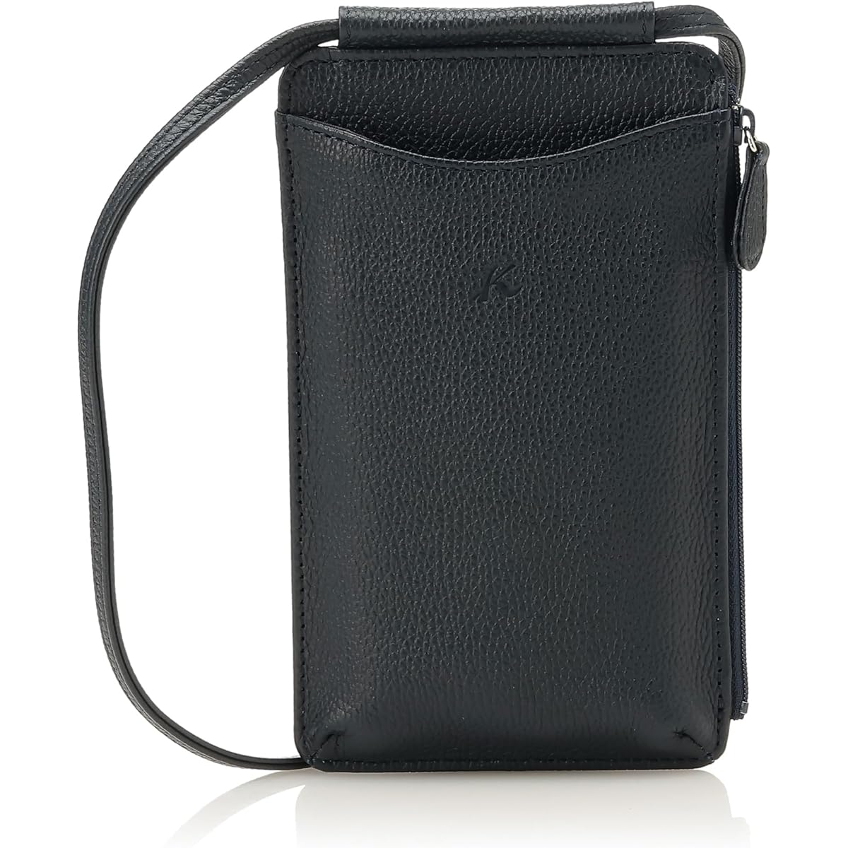 Kitamura Smartphone shoulder bag with zipper pocket Y-1319 Women s Dark Blue Navy 10101 Discount