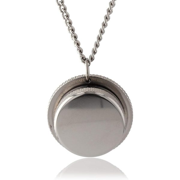 Leger Pill Case Nitro Case Titanium 70cm Necklace Made in Japan Waterproof Knurled Large Capacity PC30-1 Cheap