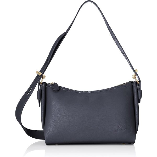 Kitamura 2way shoulder bag with inner bag Z-0566 Women s Dark Blue Navy 10101 Online Hot Sale