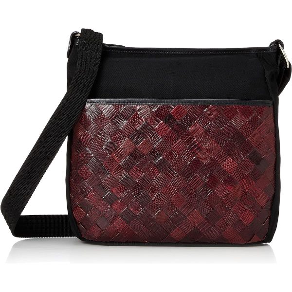 Bianco Shoulder Women s Black Red Sale