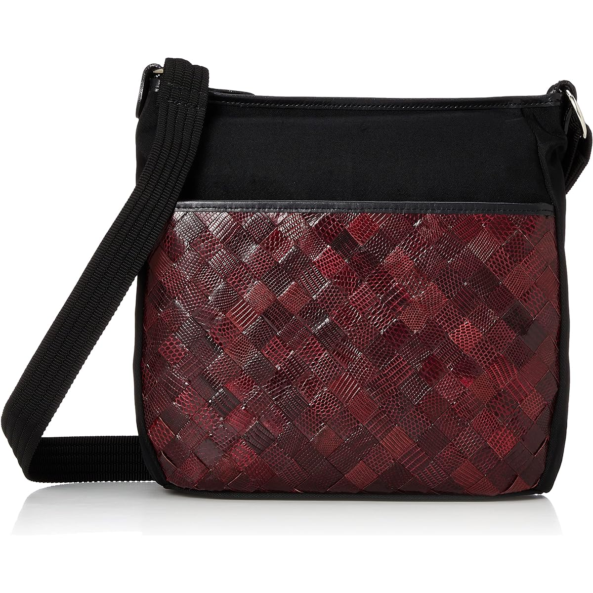 Bianco Shoulder Women s Black Red Sale