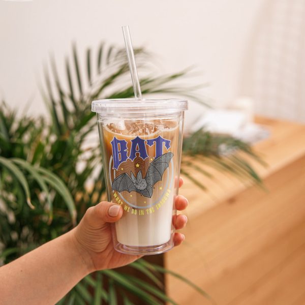 What We Do in the Shadows Bat Clear Tumbler Online now - Image 5