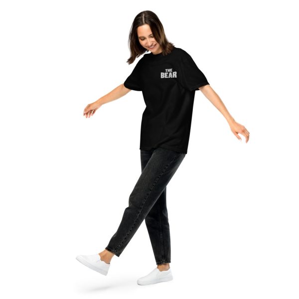 The Bear Logo Embroidered Comfort Colors T-Shirt Hot on Sale - Image 3