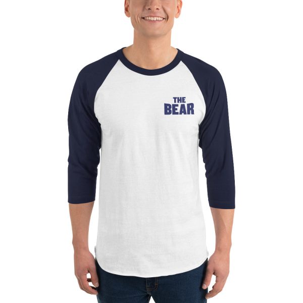 The Bear Logo Raglan T-Shirt Hot on Sale - Image 2
