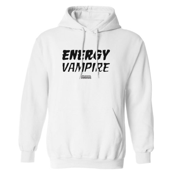 What We Do in the Shadows Energy Vampire Fleece Hooded Sweatshirt For Cheap - Image 3