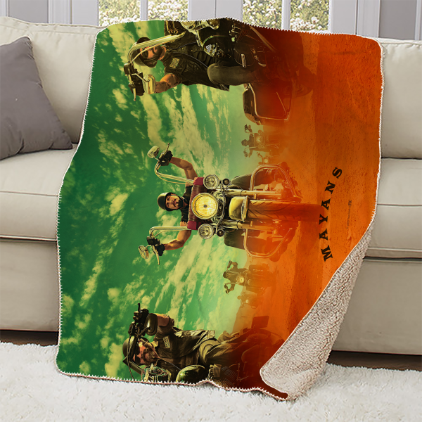 Mayans M.C. Season 3 Stampede Key Art Sherpa Blanket Online